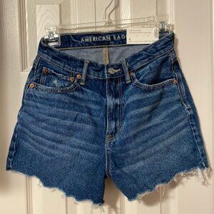 American Eagle Highest Rise 90s Boyfriend Jean Shorts